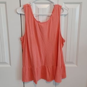 Pink Crown & Ivy Tie Back Tank XL
